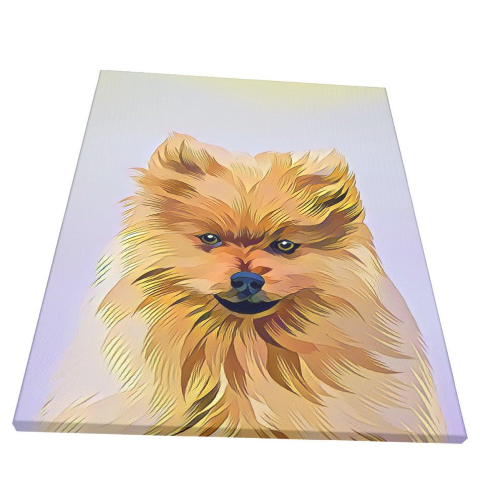 Brush Strokes of Love: Captivating Tales of Custom Painted Dog Portraits - Artslo.com