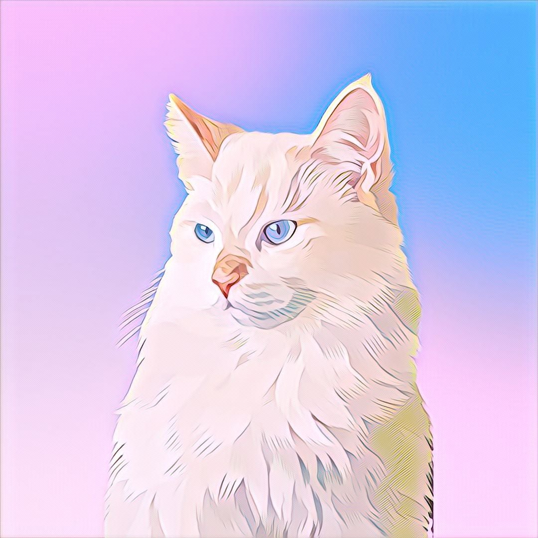 Capturing Feline Majesty: The Art of Creating a Stunning Cat Portrait - Artslo.com