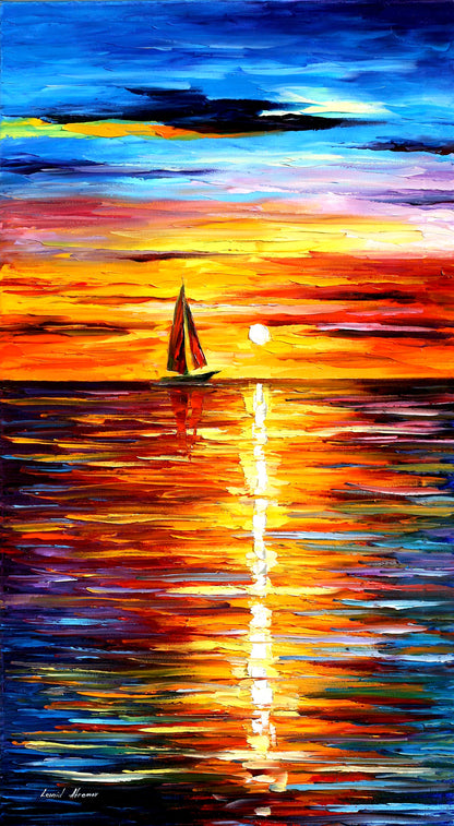 SEA REFLECTIONS - Afremov - Paint By Numbers Kit