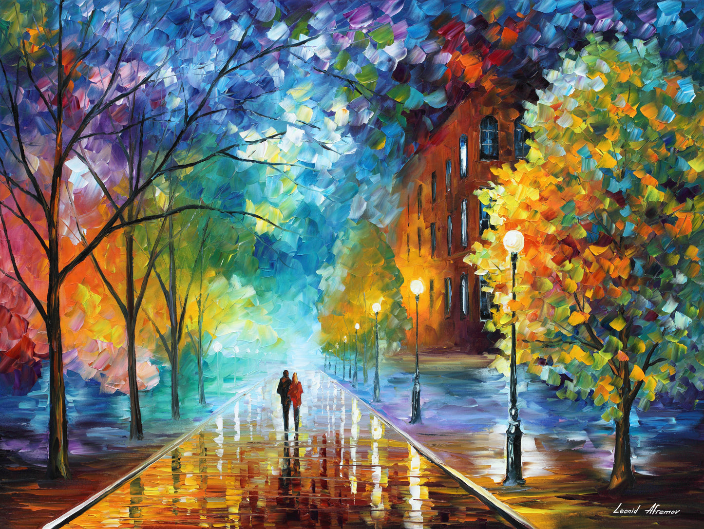 FRESHNESS OF COLD - Afremov - Paint By Numbers Kit