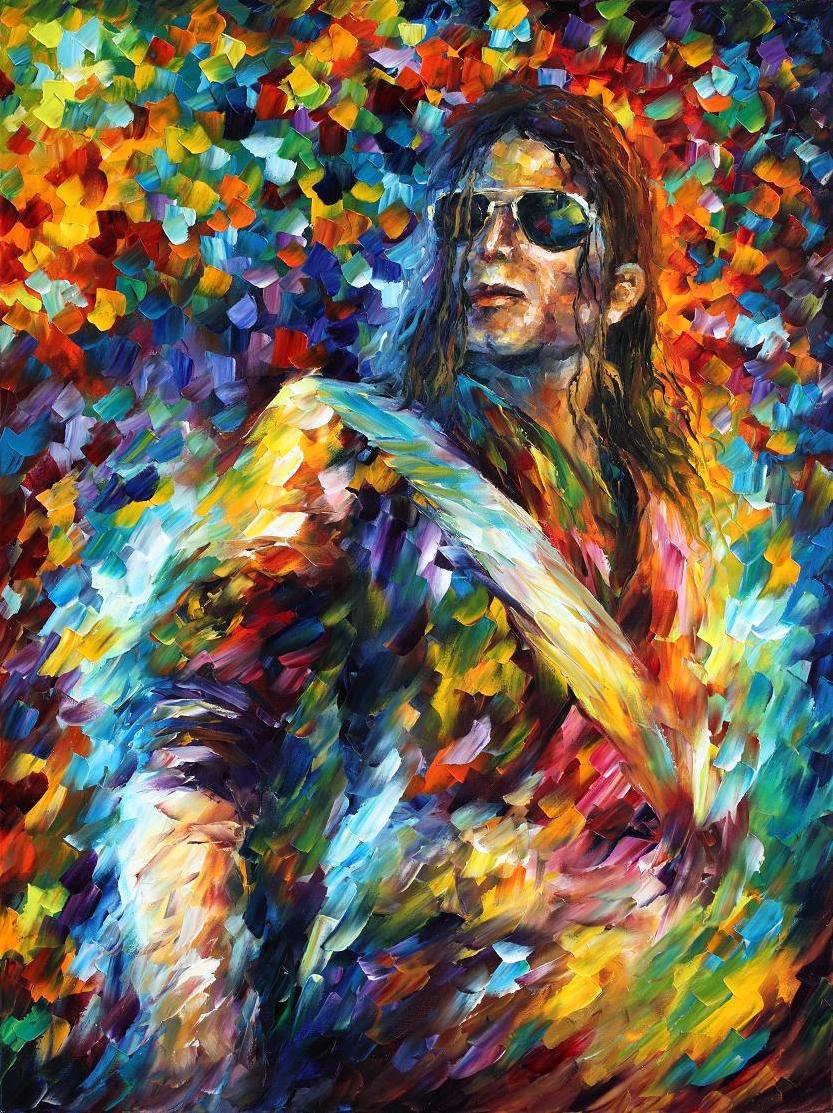 Michael Jackson - Afremov - Paint By Numbers Kit