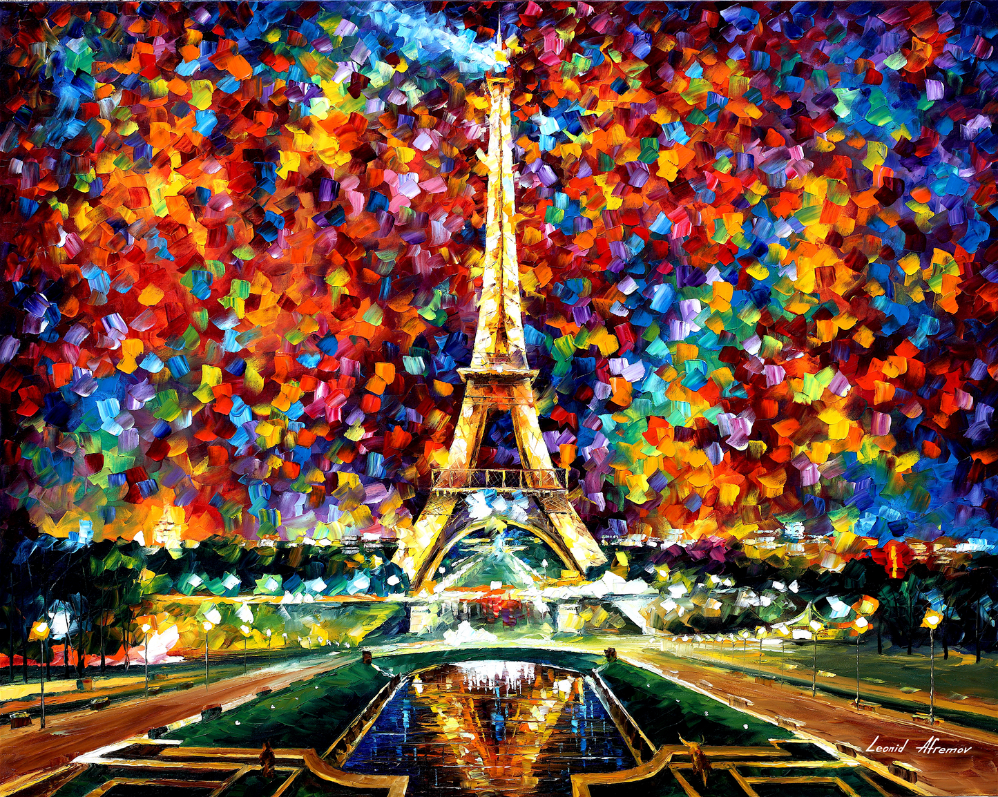 PARIS OF MY DREAMS - Afremov - Paint By Numbers Kit