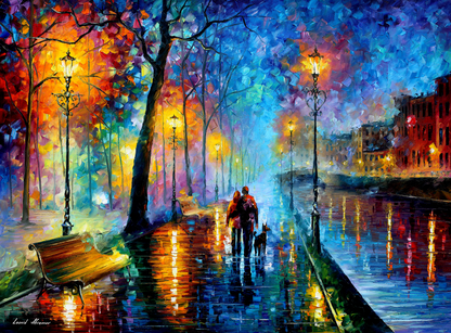 Melody of The Night - Afremov - Paint By Numbers Kit