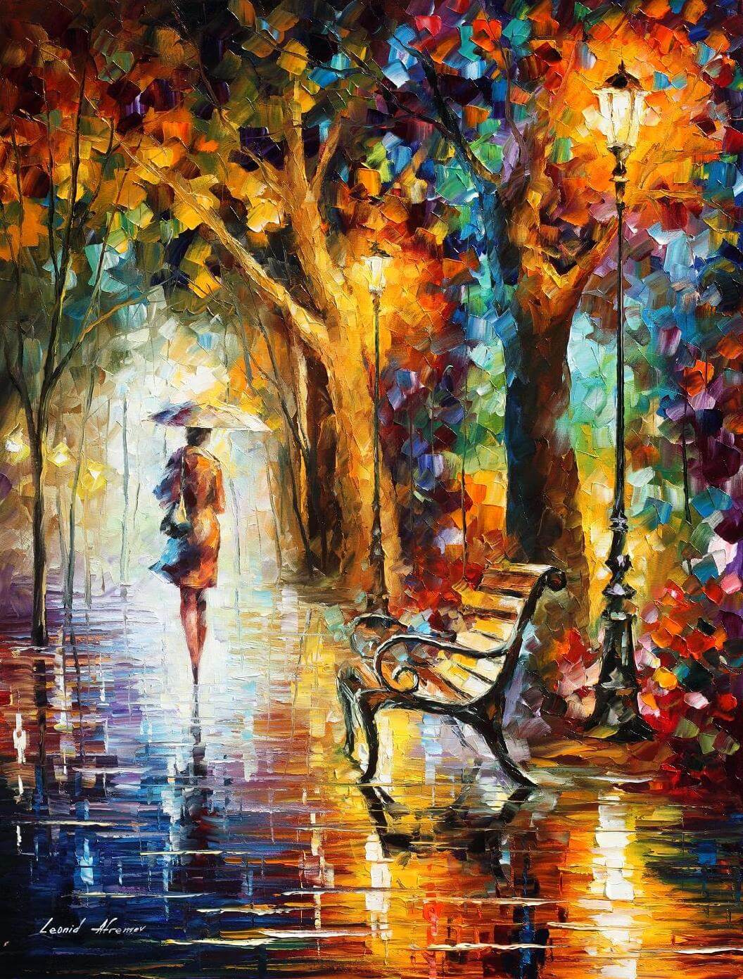 THE END OF PATIENCE - Afremov - Paint By Numbers Kit
