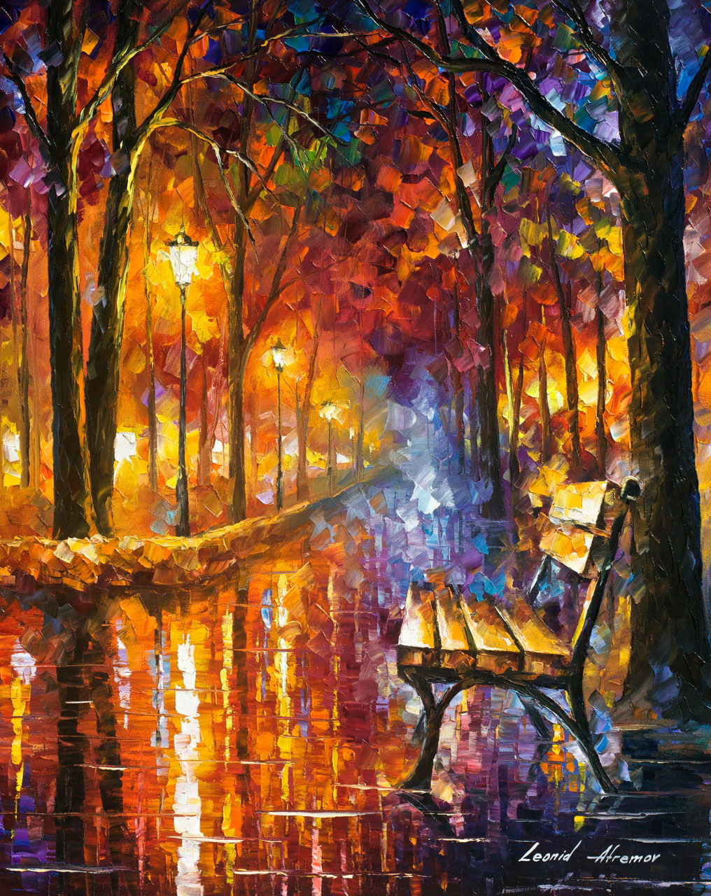 LONELINESS OF PASSION - Afremov - Paint By Numbers Kit