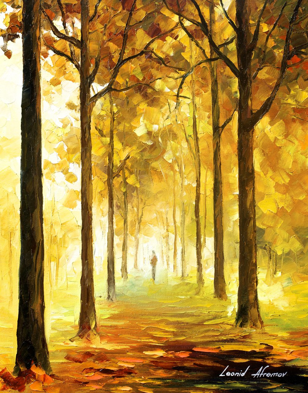 YELLOW MOOD - Afremov - Paint By Numbers Kit