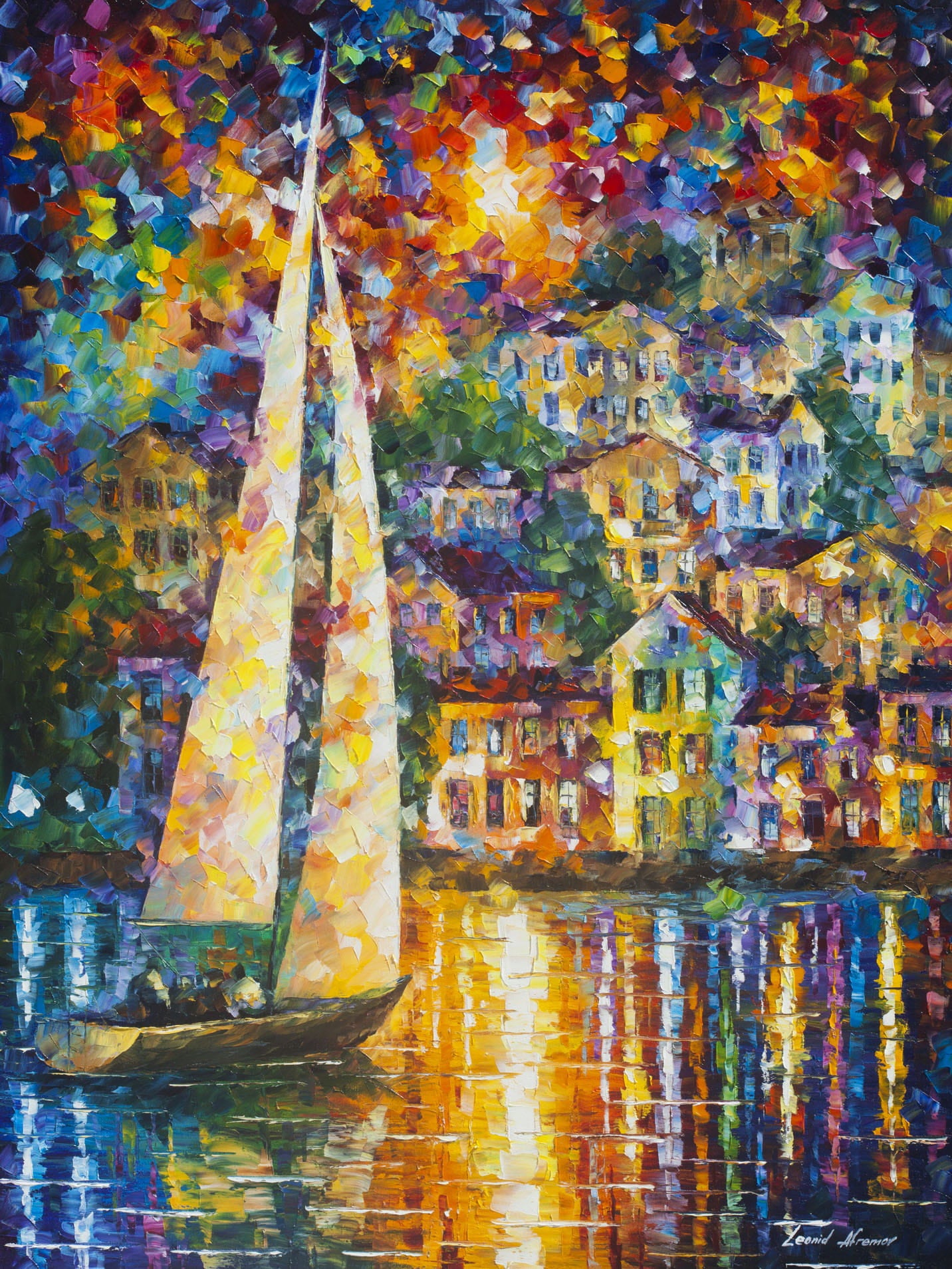 LOVE LETTER - Afremov - Paint By Numbers Kit