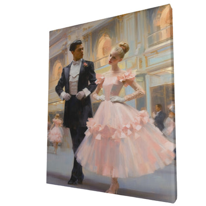 Ballet en Pastel Avant-Garde Elegance Wall Art