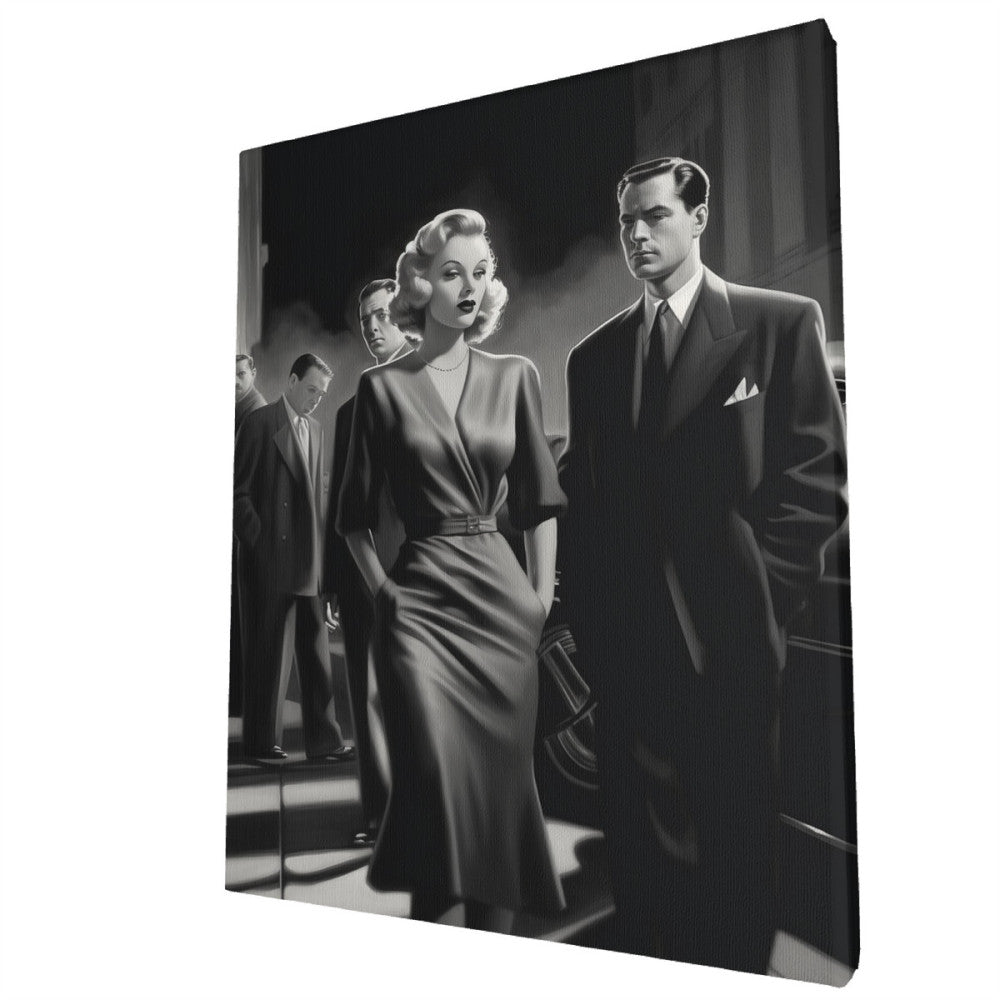 Starlit Glamour: Old Hollywood Premiere Wall Art