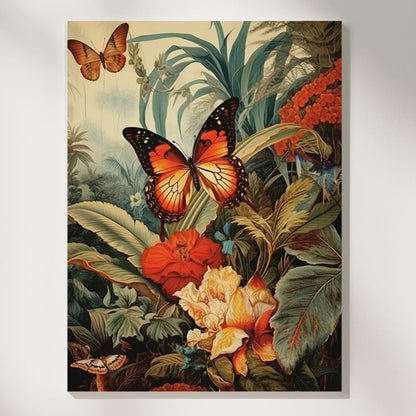 Botanical Serenity Vintage GardenWall Art