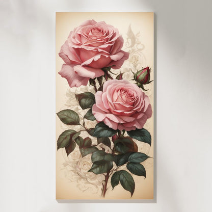 Victorian Rose - Paint by Numbers Kit