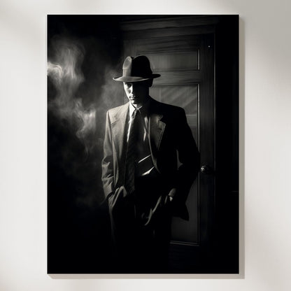 Noir Chronicles Detective's Dilemma Wall Art