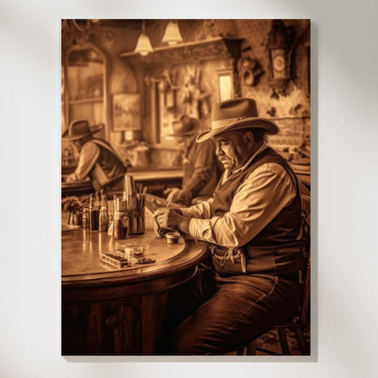 Saloon Serenity Old West Vibes Wall Art