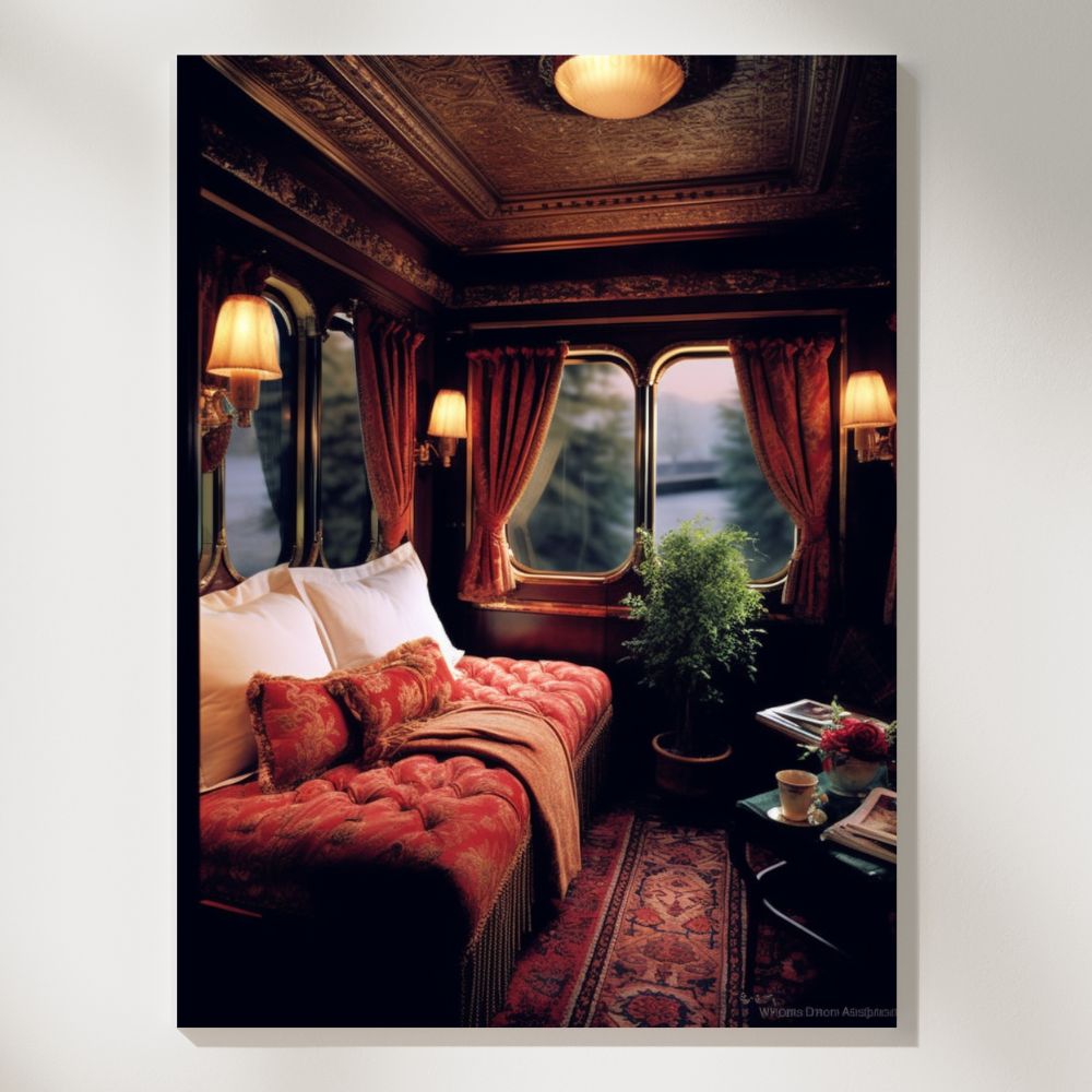 Orient Express Elegance Vintage Journey Wall Art