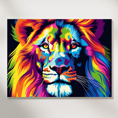 Vibrant Roar - Paint by Numbers