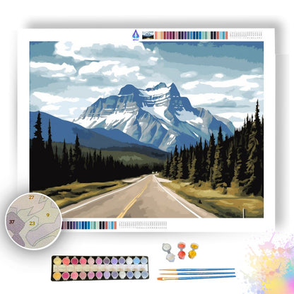 Mountain Passage - Paint by Numbers