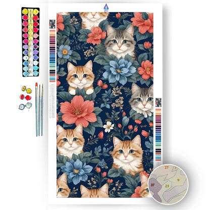 Liberty Cats - Paint by Numbers Kit