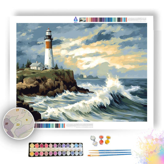 Lighthouse Breeze - Paint by Numbers