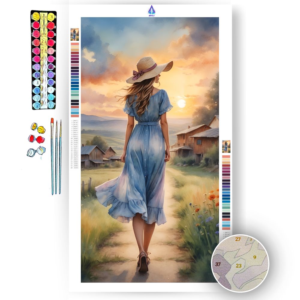 Women of the Countryside - Paint by Numbers Kit