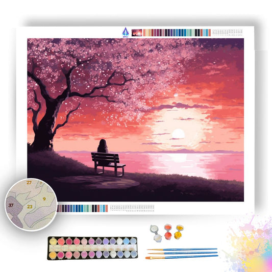 Sunset Serenity - Paint by Numbers