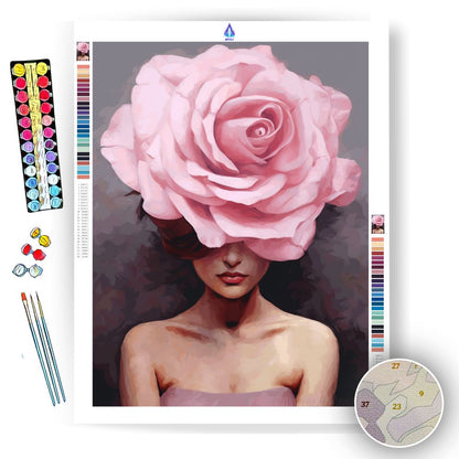 Rose-Adorned Elegance - Paint by Numbers