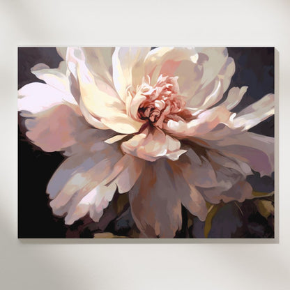 Elegant Floral Peony  - Paint by Numbers