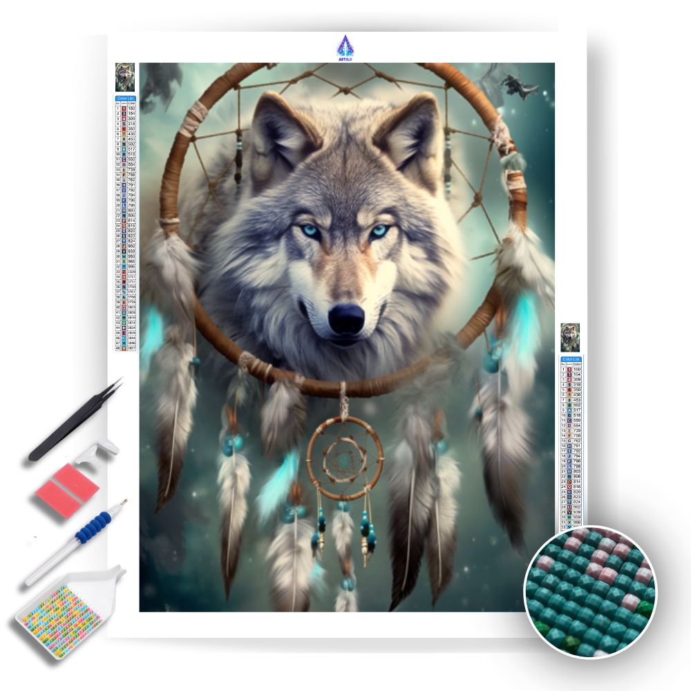 Dreamweaver's Echo - Diamond Painting Kit