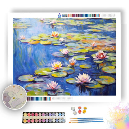 Water Lilies Oil - Paint by Numbers