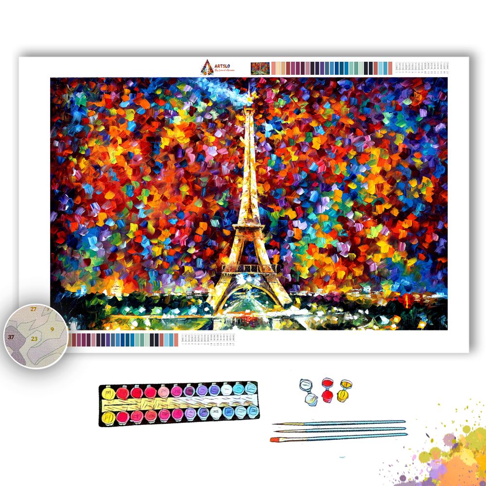 PARIS OF MY DREAMS - Afremov - Paint By Numbers Kit