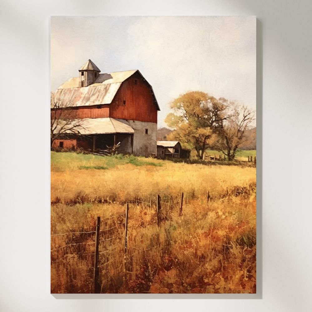 Rustic Homestead Weathered CharmWall Art