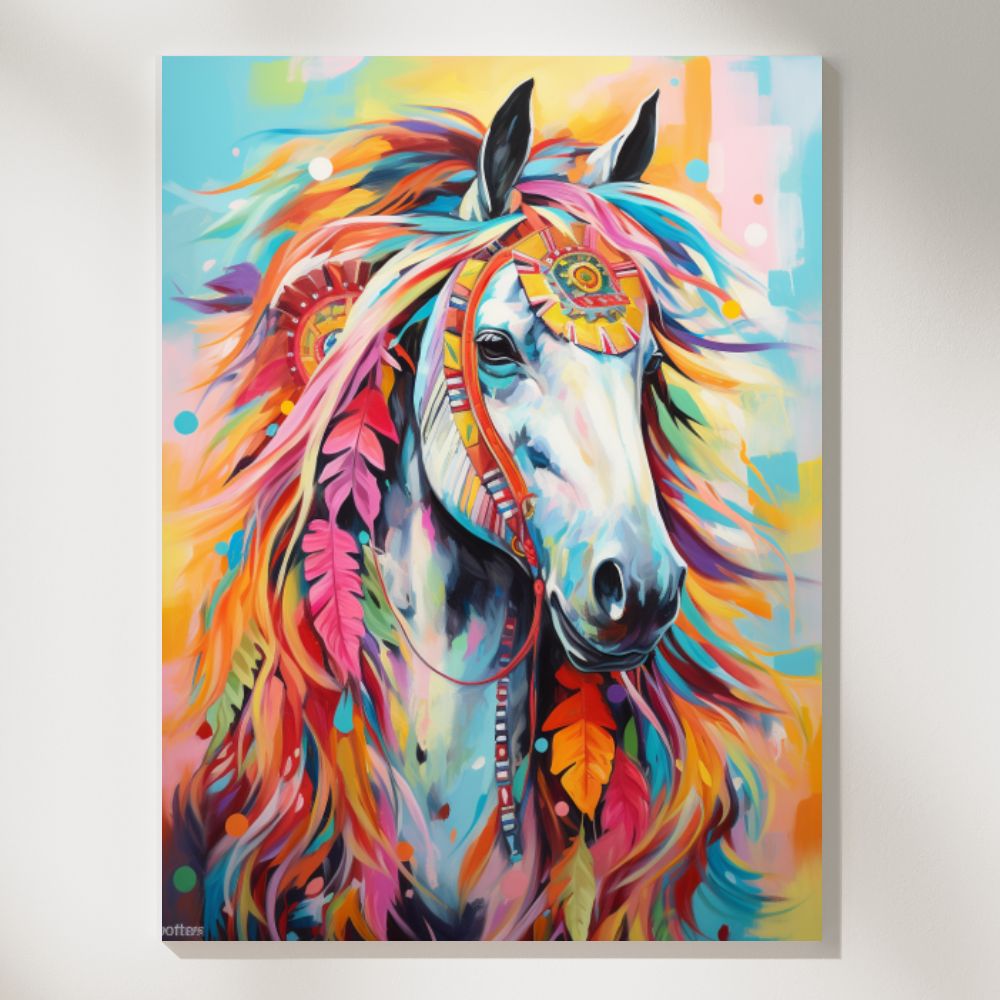 Sasaqua Horse - Paint by Numbers