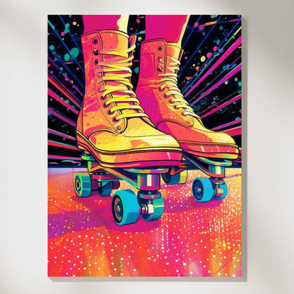 Roller Disco Revival Wall Art