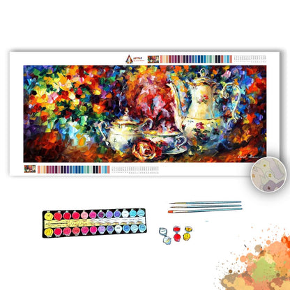 TEA PARTY - Afremov - Paint By Numbers Kit
