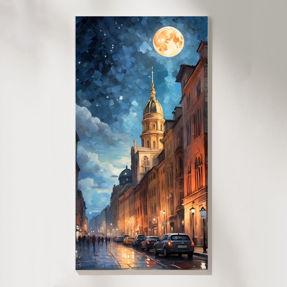 Starry City Nights - Paint by Numbers Kit