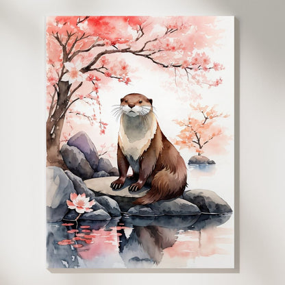 Zen Otter - Paint by Numbers