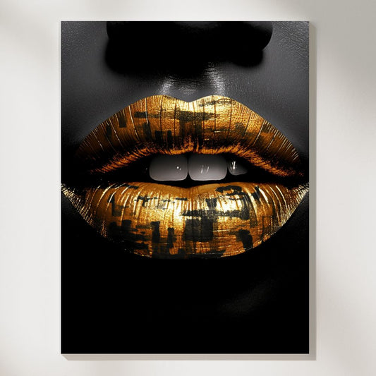 Gilded Kiss Wall Art