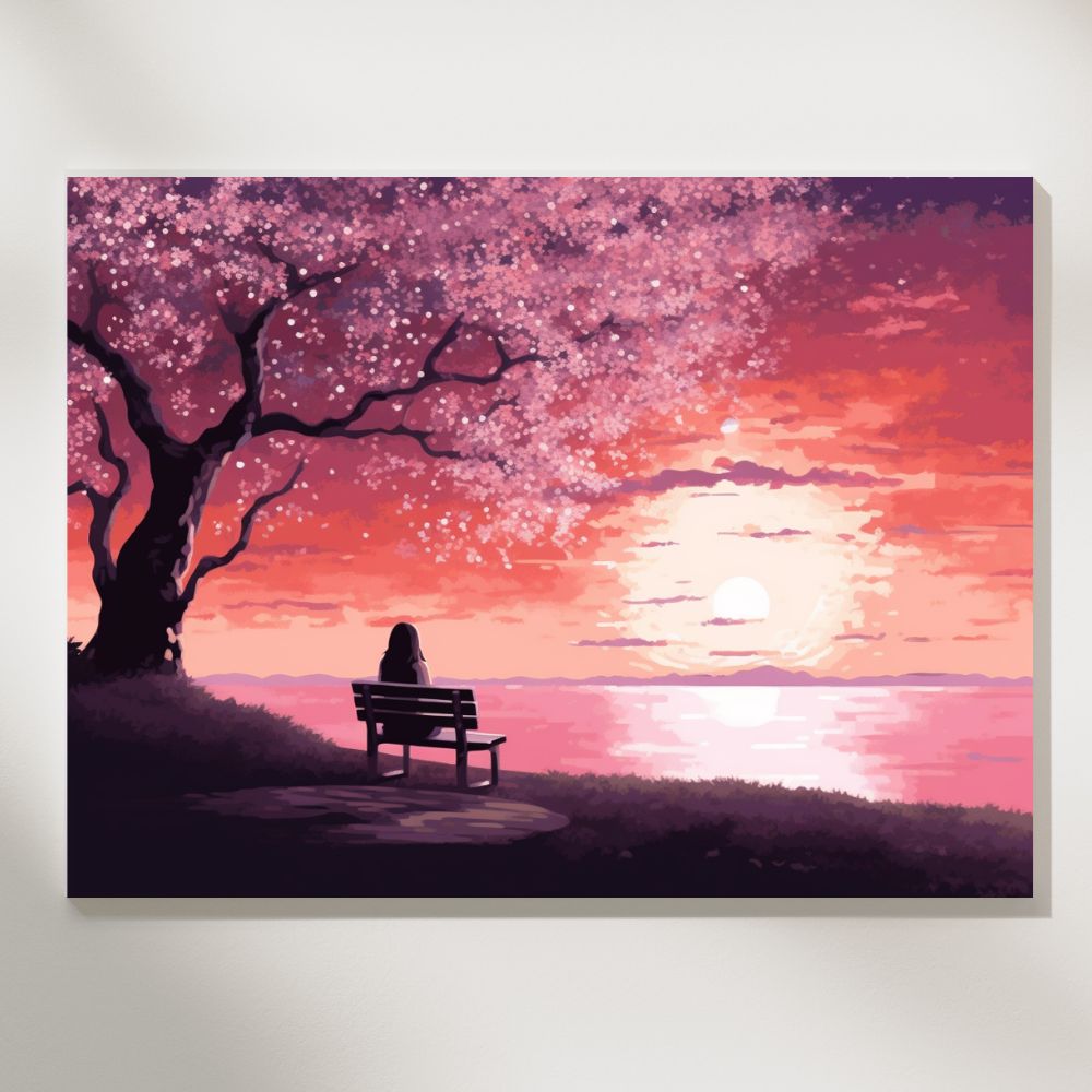 Sunset Serenity - Paint by Numbers