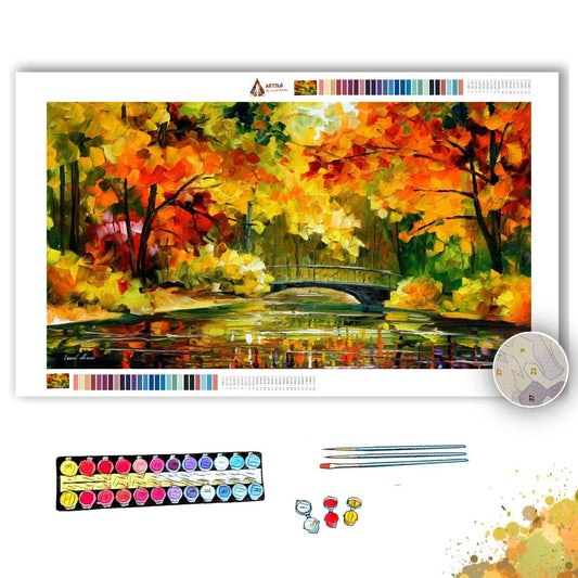 LITTLE BRIDGE - Afremov - Paint By Numbers Kit