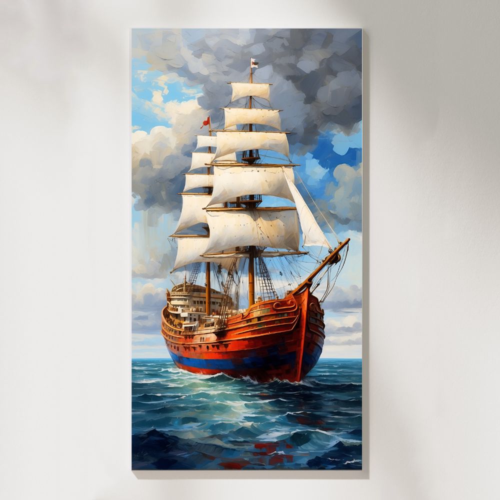 Sailing Through Artistry- Paint by Numbers Kit