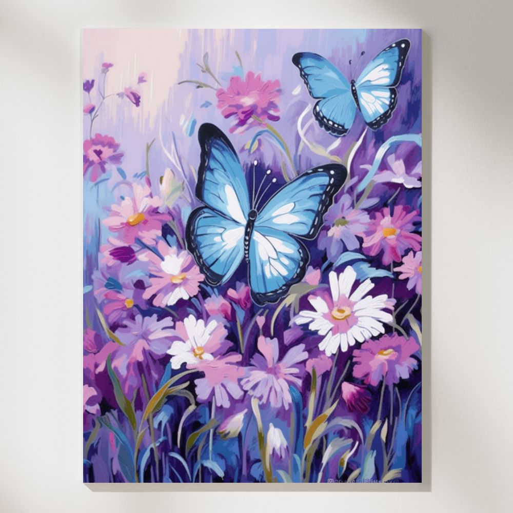 Anatoly's Butterfly Bliss- Paint by Numbers