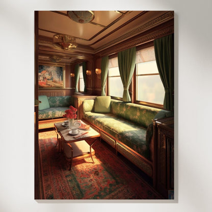 Orient Express Elegance Vintage Journey Wall Art