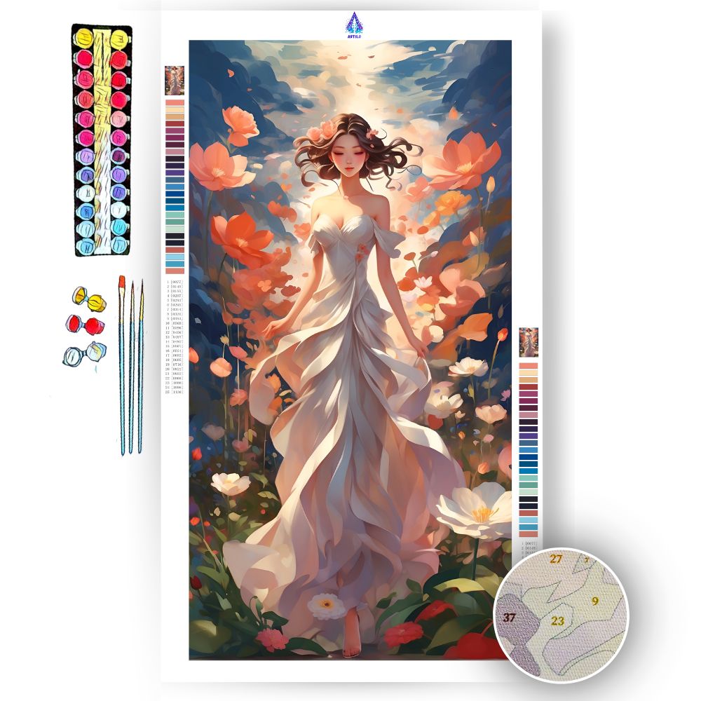 Woman in Georgia's Dream - Paint by Numbers Kit