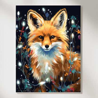 Festive Fox Wall Art