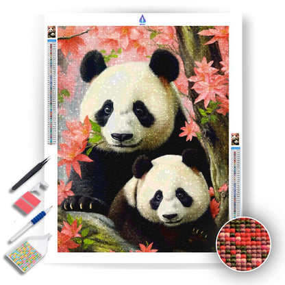 Panda Serenity - Diamond Painting Kit