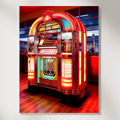 Jukebox Jam Classic Diner Rock 'n Roll Wall Art