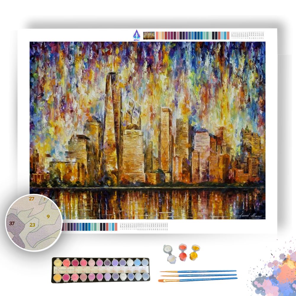 NEW YORK CITY - Afremov - Paint By Numbers Kit