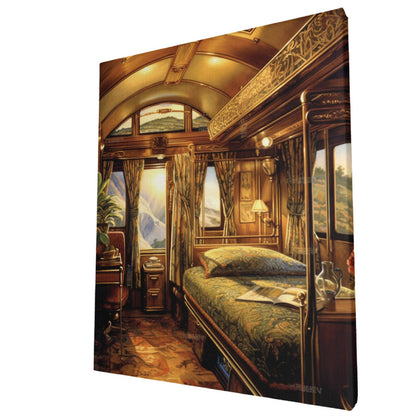 Orient Express Elegance Vintage Luxury Wall Art