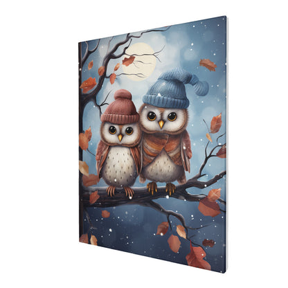 Whimsical Owlet Delight - Paint by Numbers