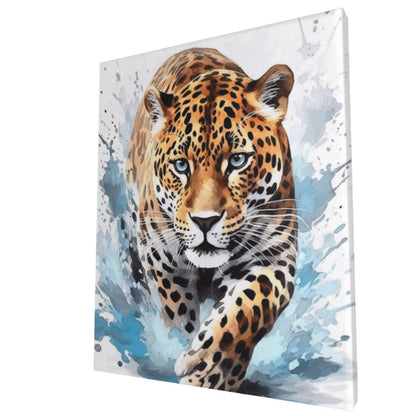 Himalayan Jaguar Splash - Paint by Numbers