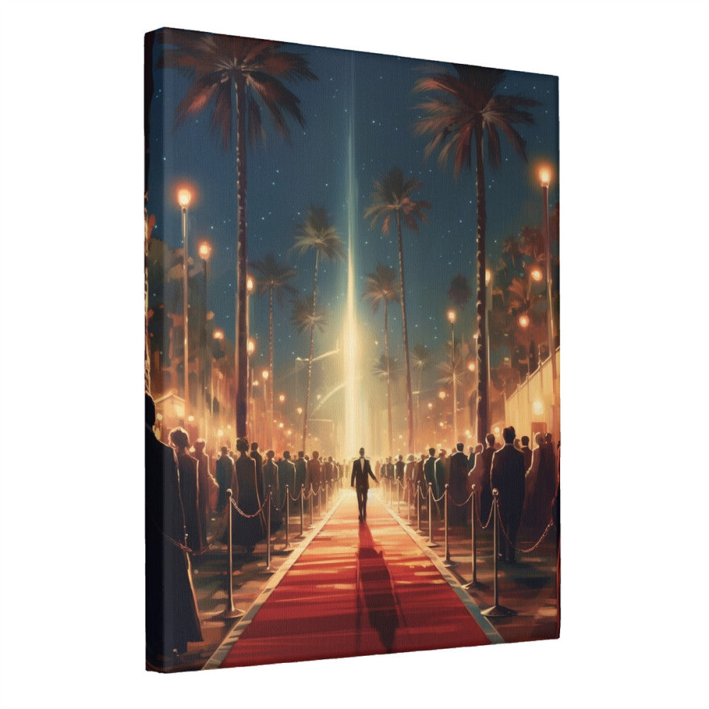 Glamour Premiere: Old Hollywood Night Wall Art